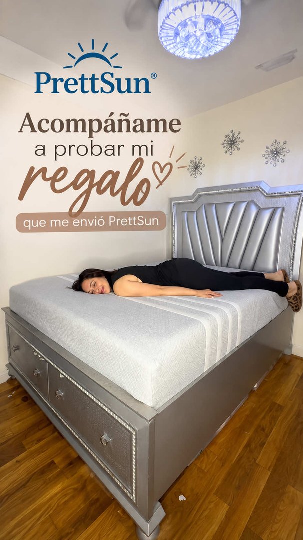 PrettSun mattress review on TikTok